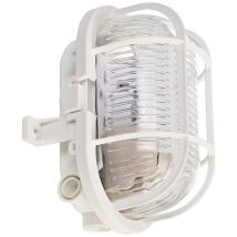 Deko Light Syrma Oval Weiß 401011 Lampada A Soffitto Per Esterni, Lampada Da Parete Per Esterno Bianco