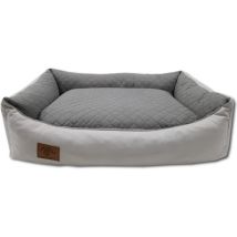Viking Choice - Cama Para Perros Gris Claro 100x70 Cm - Cojín Para Perros Lavable - Cama Impermeable Para Perros