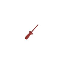 Hirschmann - Sonda Per Test Con Manicotto Isolato Elastico Antiinfgurzione, Presa Femmina Sicurezza 4mm (pruef2600 Rosso)