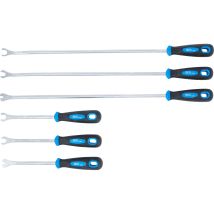 Bgs Technic – Set di utensili per rimozione clip di rivestimento – 4mm, 8mm, 10mm, 235mm, 495mm – Utensileria