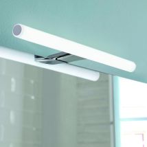 Lampada Applique Led 50 Cm Con Telaio Di Fissaggio In Resine Termoplastice Do43-50 Serie Gedy Kos Cromato