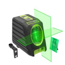 Box-1g Kreuzlinienlaser Grün, Linienlaser Selbstnivellierenden Mit Pulsfunktion, Umschaltbar Vertikale- Und Horizontaler Linie Mit H130° / V150° 