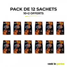 Bolsa De Encendedores 100% Natural (72 Piezas) - Cook In Garden