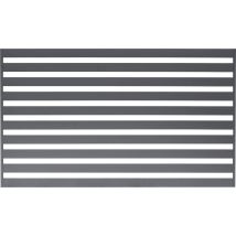 Polbram Zaunfeld Lean 120 200 X 120 Cm, Ral-farbe 7016 Zierzäune