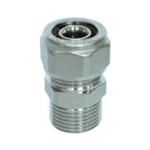 Raccordo Diritto Maschio Per Tubo Multistrato Completo Di Kit 1/2 Ø16 Pettinaroli