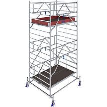 Krause – Trabattello Mobile STABILO Serie 50 – Lunghezza piattaforma 2 m – Altezza lavoro 5,40 m – Portata 200 kg/m²