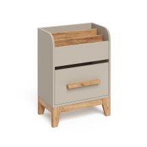 Librería Malia, Cachemira, 55 X 70 Cm Con Cajón, Vitalispa