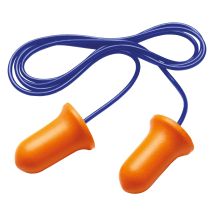 Inserti auricolari monouso in schiuma di poliuretano espanso – Cordino incluso – Comfort elevato – Forma anatomica – Superficie liscia