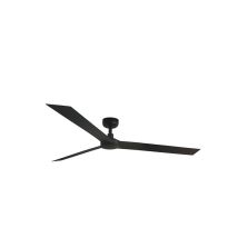 Faro Barcelona – Ventilador de techo CRUISER XL negro mate – 34293 – 160 cm – 6 velocidades – Control remoto