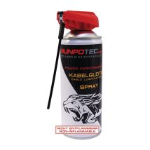 RUNPOTEC – Lubrificante per cavi Spray 400 ml – Alta qualità a base di silicone – Protezione contro l'umidità