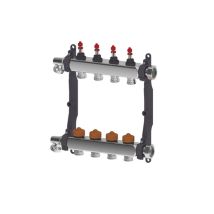 Roth Thermaset Distributore Circuito Di Riscaldamento Acciaio Inox Con Dfa Hk 14 1" Ig/chiudibile, 1135010024