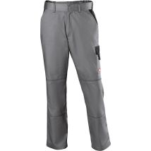 Fortis Bundhose Basic 24 – d-grau/schwarz – Größe 50 – 65% Polyester, 35% Baumwolle – Ideal für Handwerksarbeiten und DIY-Projekte