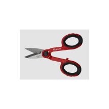 6 X Pl Forbici P/elettricista Lame Diritte Inox