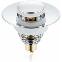 Kartokner - 1pc Sink Plug, Pop-up Sink Waste, Universal Stainless Steel Anti-clog Sink Drain Filter, For 32-38mm Drain Hole Sink Basin Kitchen 