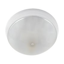 Lampada da soffitto UFE ERYK E27 – Bianco – Plastica – 80mm x 235mm x 235mm – 15W – IP20