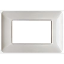 Satz Mit 10 Weißen 3-platz-platten, Kompatibel Mit Bticino Matix Für 503-halterungen