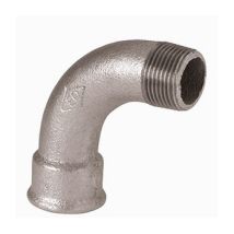 Ecolands – Curva MF 1"1/2 in ghisa zincata – 8435049301634 – Filettatura 1"1/2 – Idraulica riscaldamento