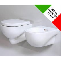 Sanitari Bagno Sospesi Azzurra Ceramica Mini Nuvola