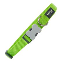 Collar Para Perro Red Dingo Liso Lima (2 X 31-47 Cm)