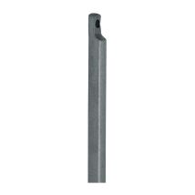 Deni - Barra Conductora Con Rebaje 2000mm D.16mm Sta Galvanizado Ligero