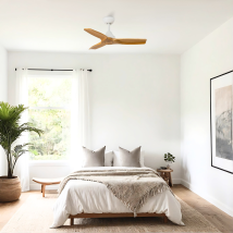 Morelos Mini Ventilatore Senza Luce Bianco Ø91