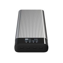Targus Hj245b Externe Batterie 27000 Mah Silber