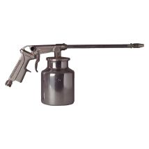Waschpistole 1-Liter Aluminiumtank – Strahlregulierdüse – Luftstromregler – Druckluft/Naphta