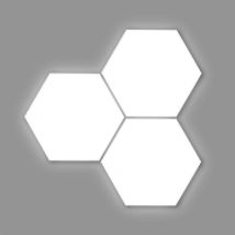 Vertex Figura Decorativa A Led 30w 2400lm 4000k 47x65cm 7hsevenon Deco