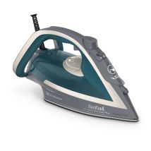 Tefal Ultragliss Plus Anti-kalk Fv 6842, Dampfbügeleisen ,grau/türkis