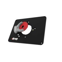 Kreg Prs4034 Precision Router Table Insert Plate W/ Level-loc Rings (predrilled)