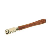 Tagliavetro Silberschnitt A 6 Rot – Prodotto di qualità per uso professionale e domestico – 6 rotelle – Materiale manico: Legno