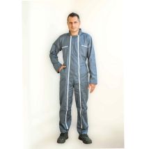 74535-coverguard] Combinaison De Travail 2 Zips Coverguard Factory Taille Xxl 56/58 Grise