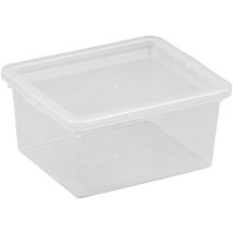Aufbewahrungsbox Plast-team Basic Box 2,3 Liter Stapelbar Klickdeckel