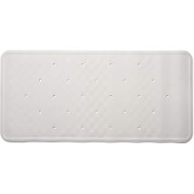 Croydex Hygiene 'n' Clean Anti-bacterial Slip-resistant Suction Bath Mat, White