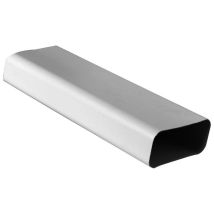 Franke 112.0459.427 Tubo Rettangolare Condotto Aria Per Cappa 220x90 Mm 1200 Mm Colore Bianco
