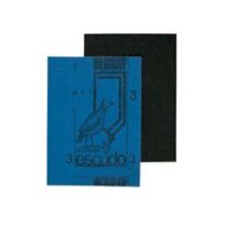 Papel lija azul Escudo No 3 – 230x280 mm – Grano 40 – 10 unidades