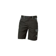 Pantaloncini da lavoro ELYSEE 4025888245035 – Nero / Grigio – 65% poliestere, 35% cotone – Taglia 54