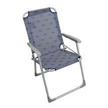Fauteuil Pliant Du Jardin Avec Structure En Aluminium Et Accoudoirs Sena
