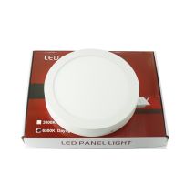Jandei - Downlight Led En Surface 12w Rond Blanc 6000k Plafonnier Led