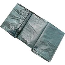 Dicoal - Toldo Lona Impermeable Fabricado En Polietileno Laminado Color Verde 2x3mt 90gr/m² Bio40lo Bikain