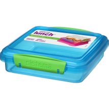 Sistema Klip It Caja Para Sándwiches 450 Ml Colores Surtidos