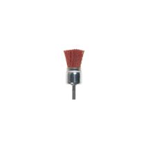 Cepillo de fibra con mango PG – Cerdas de nylon abrasivas 25 mm – Mango 6x25 mm – Accesorios para taladros