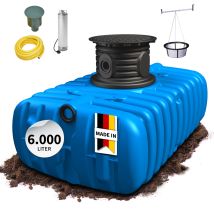 4rain - Flat S Flachtank-paket 6000 Liter Garten-comfort