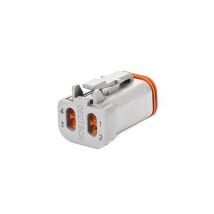 Connettore Maschio 4 Vie E003 – Deutsch – 13A, IP68, -55°C a +125°C, 250V, 2 Poli, 2 File, Diritto