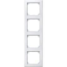 Marco De Interruptor Merten 462419 Empotrable Blanco 34,39 Cm