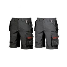 U-Power Arbeitsshorts Grau – Größe M – Praktische und bequeme Lösung für Handwerk und Garten