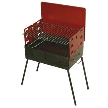 Barbecue De Carrone Portable À La Bouton - Picnic Trip 40x30 Cm