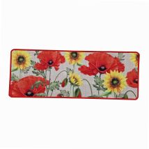 Dekorativer Teppich Mohn – 40 x 60 cm – Floral – Stilvoll – HDI