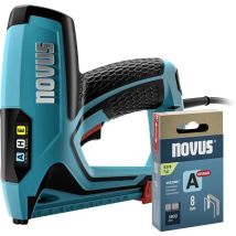 Grapadora Eléctrica Novus J-150 Bloqueo De Seguridad Cable 3 M