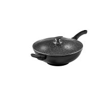Pradel Excellence - 52885m Wok Tipo Pietra Con Coperchio In Vetro 32 Cm
